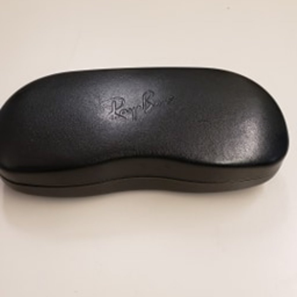 Ray-Ban Black Leather Hard Shell Case